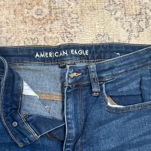American Eagle Outfitters Dark Blue Skinny Jeans